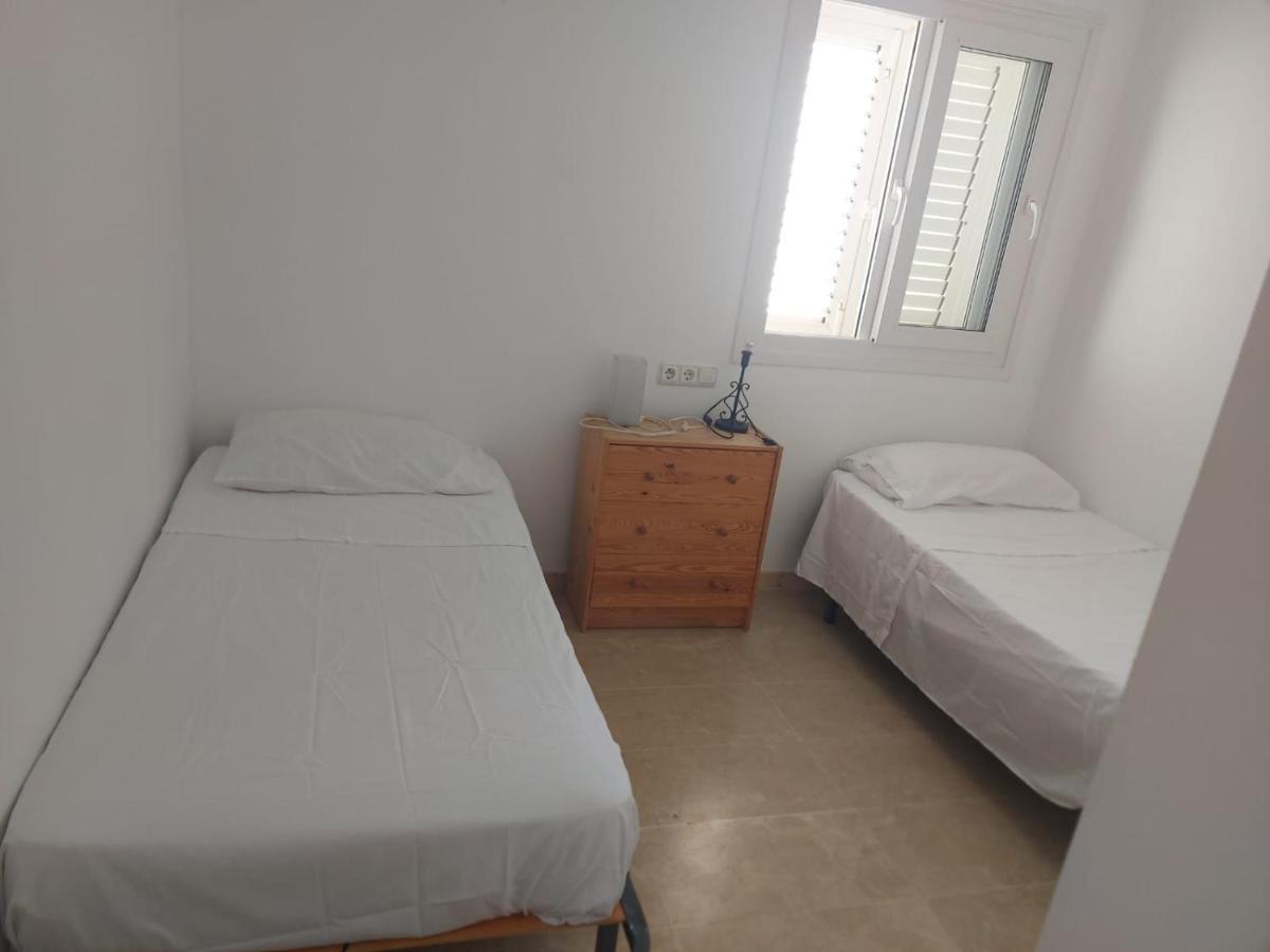 Atico En Primera Linea De Playa Faro Apartman Garrucha Kültér fotó